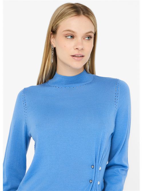 Maglia in lana con perle LIU JO | CF5041MA82O/X0713